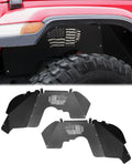 ROADER JL JT Front Inner Fender Liners for Jeep Wrangler 2018-2024