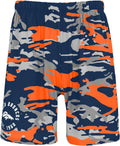 Zubaz NFL Men's 7ft Inseam Team Camo Shorts - Bold NFL Styles