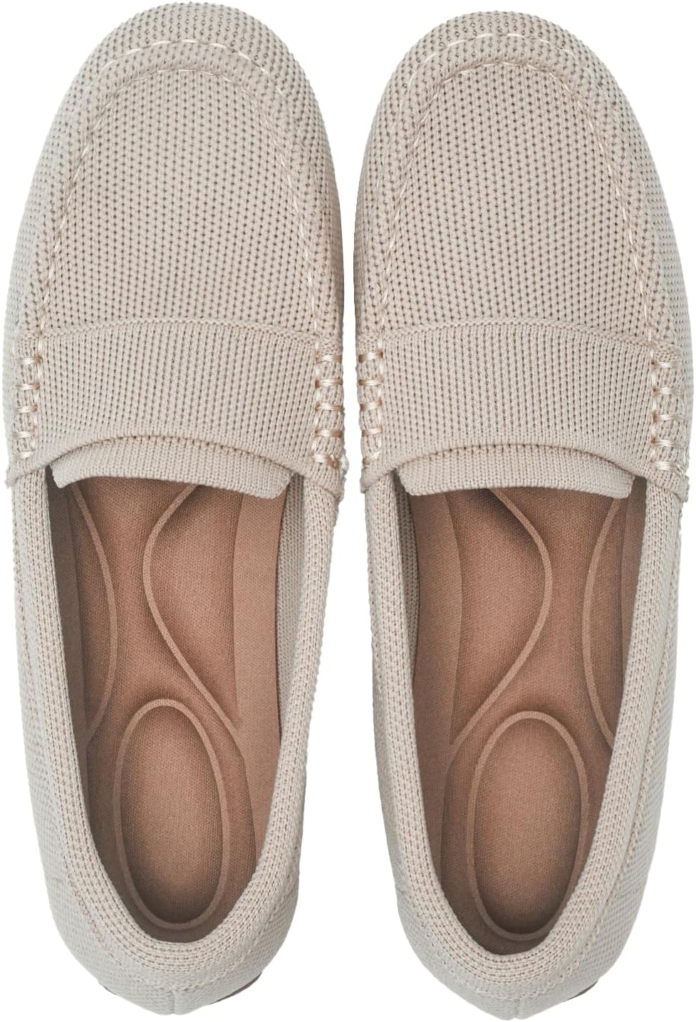 Women's Lightweight Knitted Loafers for Casual Comfort and Style