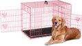 48 Inch Dog Crate for Large Dogs with Double-Door Design