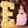Marquee Letters 4FT Light Up E for Party Decoration - Big Photo