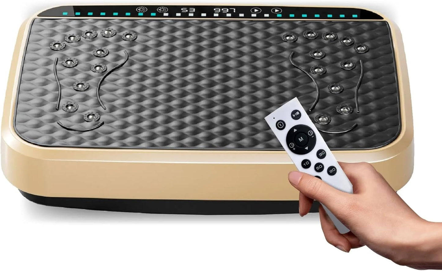 Vibration Plate Fitness Platform for Whole Body Exercise