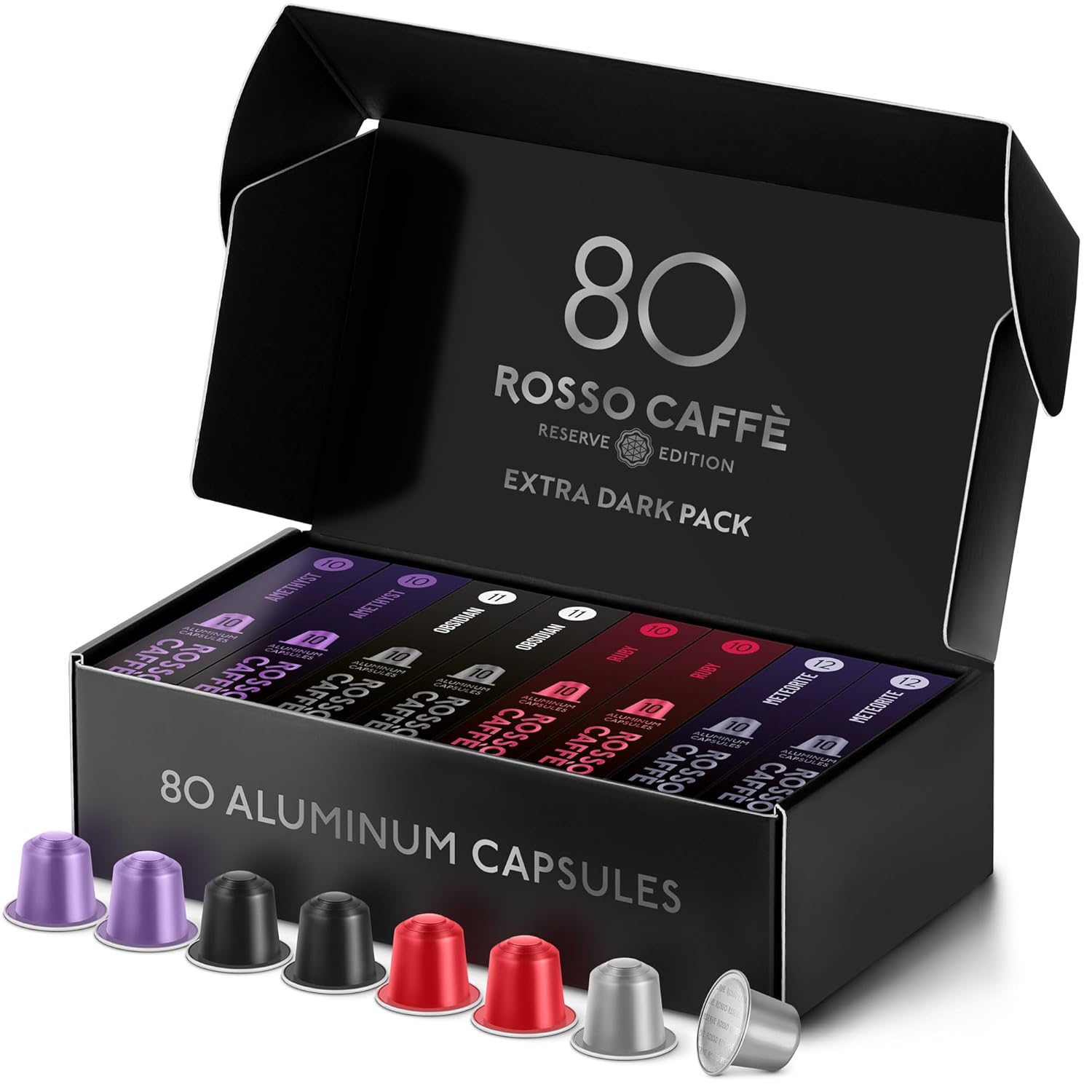 Intense Dark Roast Italian Espresso Pods - 80ct