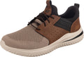Skechers Men's Delson 3.0 Cicada Slip-On Knit Sneaker - Comfort Fit