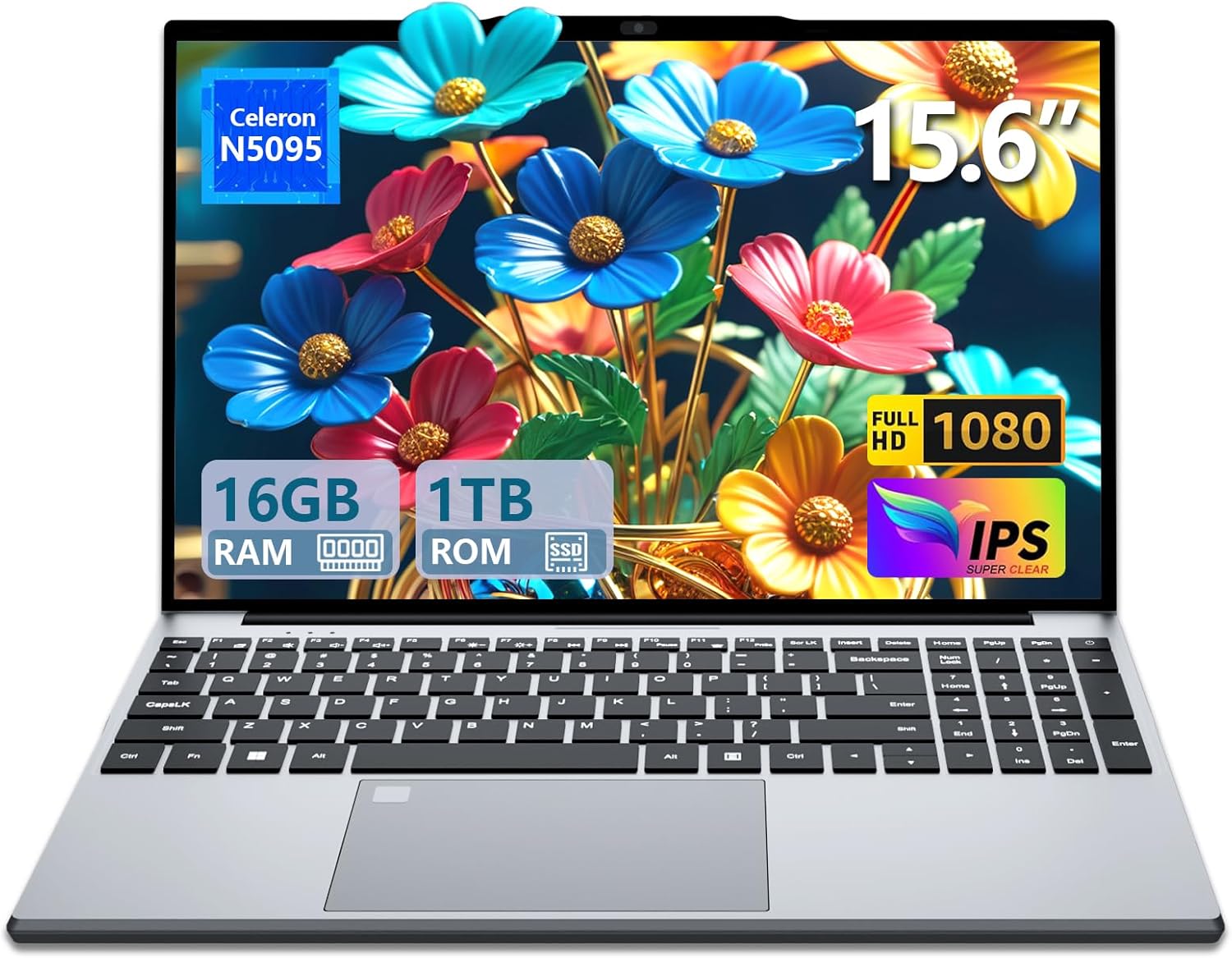 2025 Laptop with 16GB RAM and 1TB SSD for Work and Study