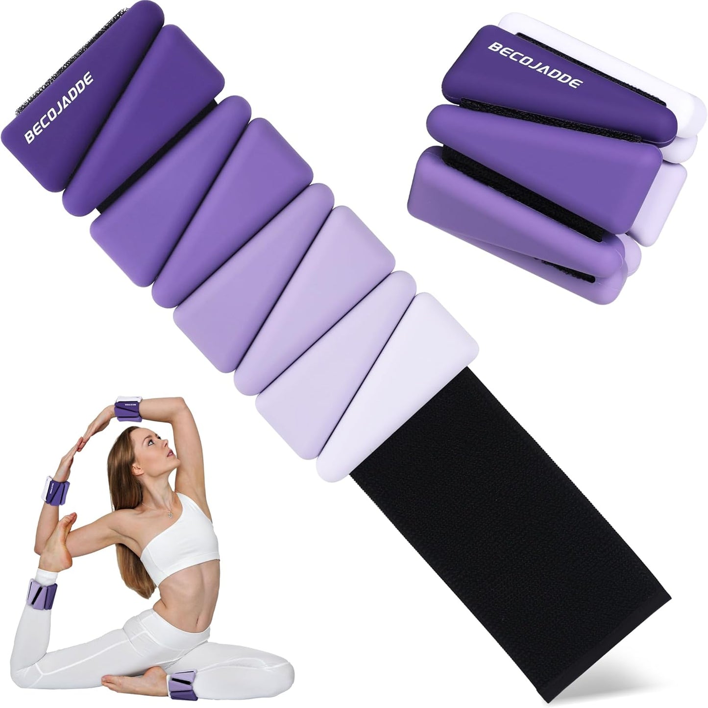 Wrist Weights for Women Adjustable Ankle Weights Set of 2