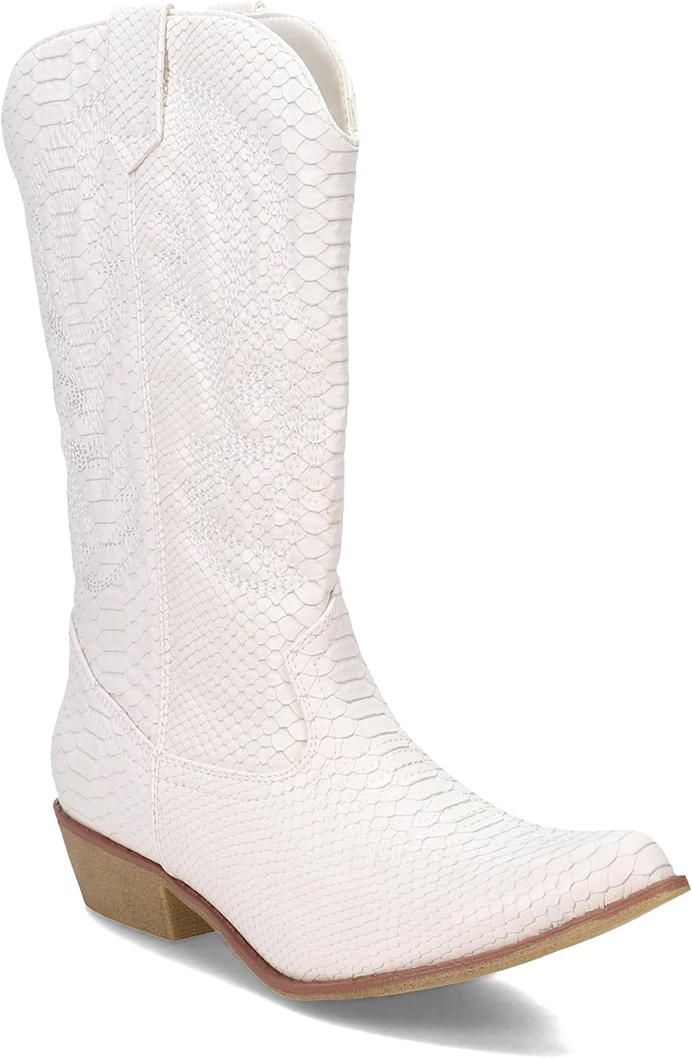 Faux Leather Gaucho Boots for Women - Stylish Western Fashion