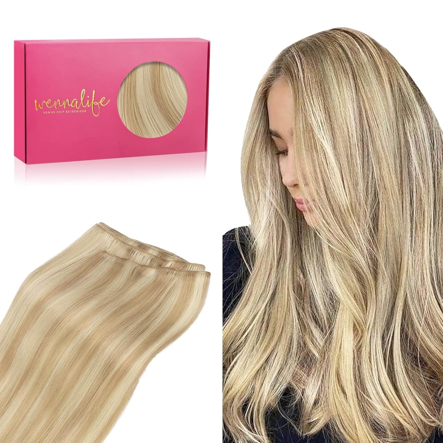WENNALIFE Sew in Hair Extensions for Gorgeous Volume and Length