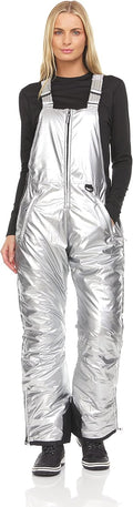 Arctic Quest Womens Ski Snow Bibs Pants Insulated Water Resistant how