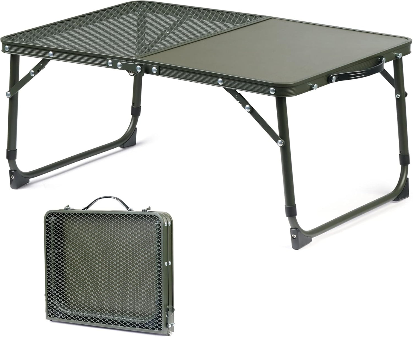 Portable Aluminum Camping Table - Outdoor Grill & Picnic Essential
