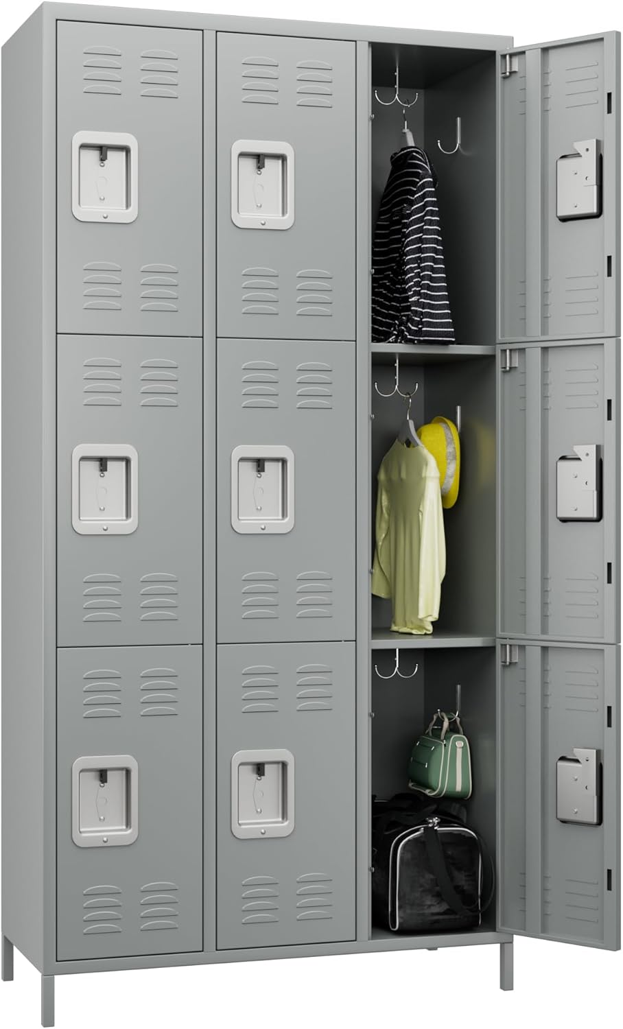 Durable Metal Storage Locker for School Office Gym Bedroom Use