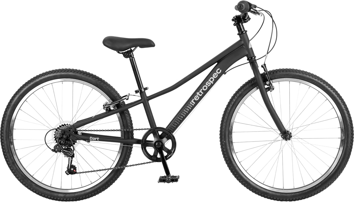 Retrospec Dart Kids Bike - 7-Speed Hybrid Bicycle for Ages 6-11