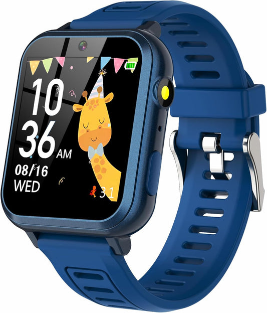 AIWIEP Kids Smart Watch: 24 Games, Music Player, Camera