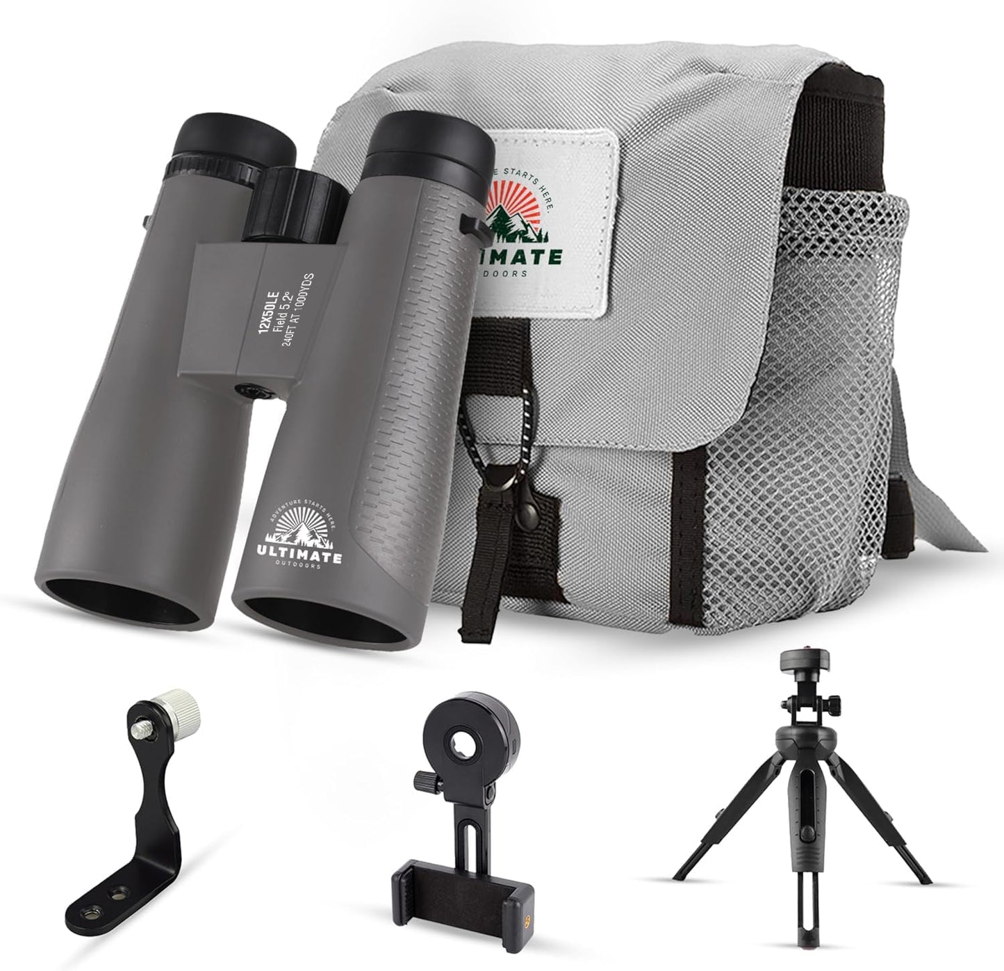 12x50 HD Binoculars for Adults - Powerful Waterproof Design