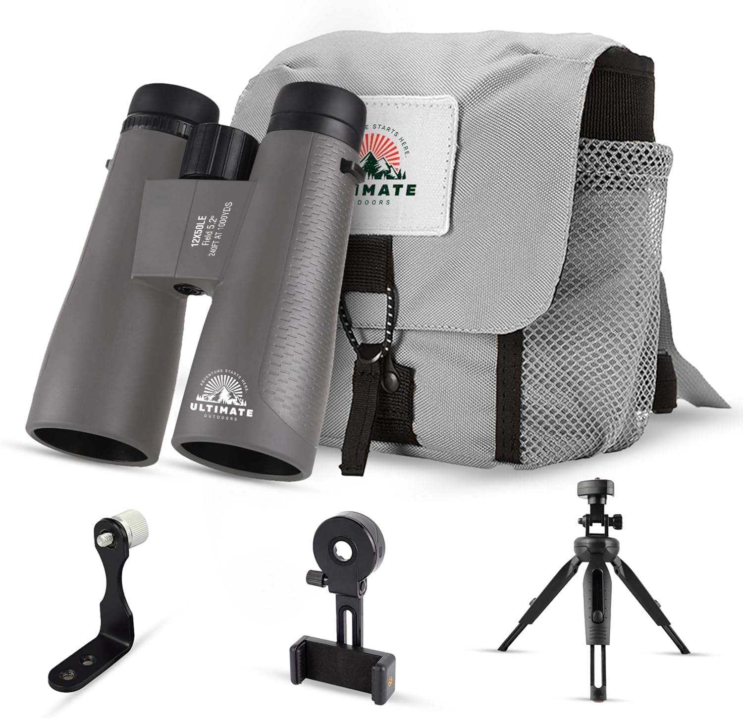 12x50 HD Binoculars for Adults - Powerful Waterproof Design