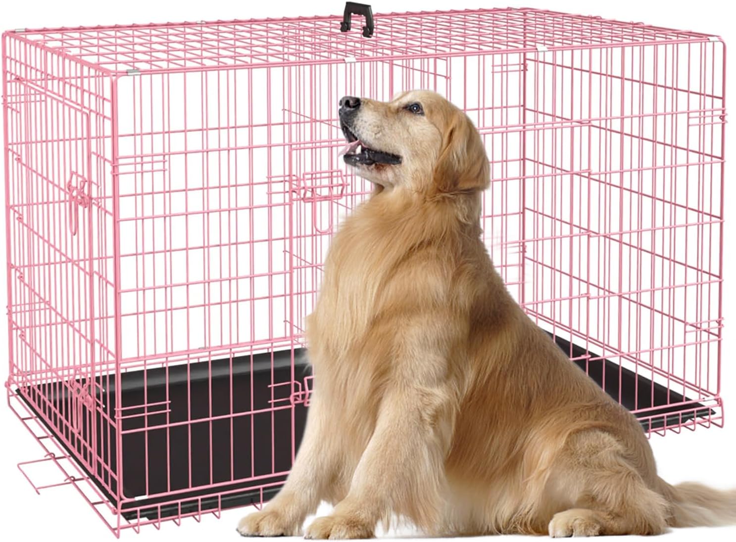 Heavy Duty Large Dog Crate for Safe and Comfortable Pets