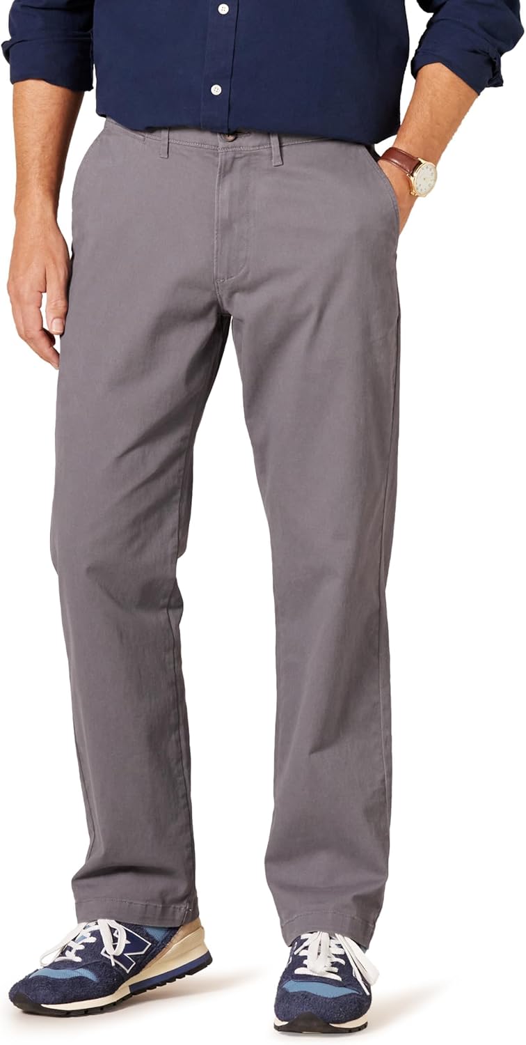 Classic-Fit Casual Stretch Chino Pant for Everyday Comfort
