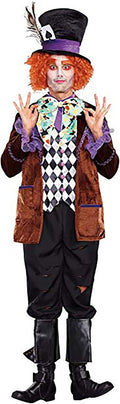 Dreamgirl Men's Hatter Madness Costume - Whimsical Mad Hatter Look