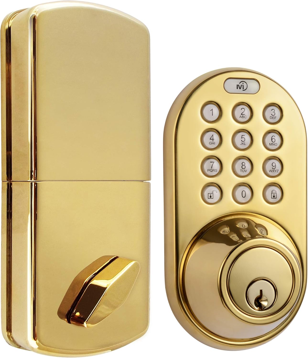 MiLocks DF-02P Keyless Entry Deadbolt with Electronic Keypad