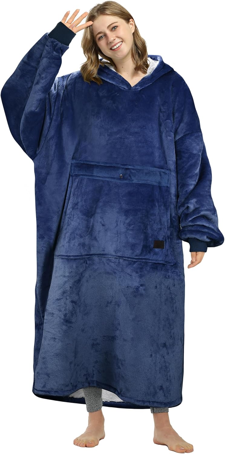 Catalonia Oversized Blanket Hoodie Sweatshirt for Cozy Comfort