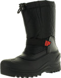 Mens Winter Snow Boots Waterproof Insulated Pull-On - Warm Fit