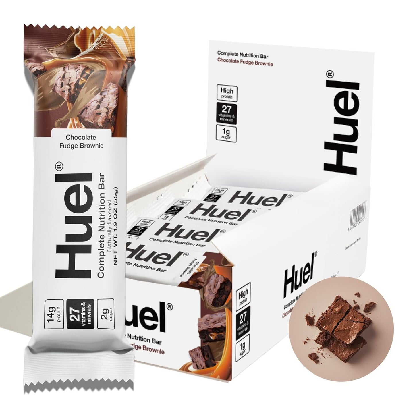 Huel Complete Nutrition Vegan Protein Bars for Healthy Snacking