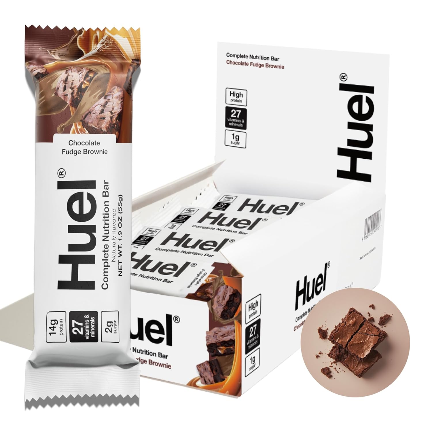 Huel Complete Nutrition Vegan Protein Bars for Healthy Snacking