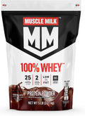 Muscle Milk 100% Whey Protein Powder, Chocolate - 5 lb Bag