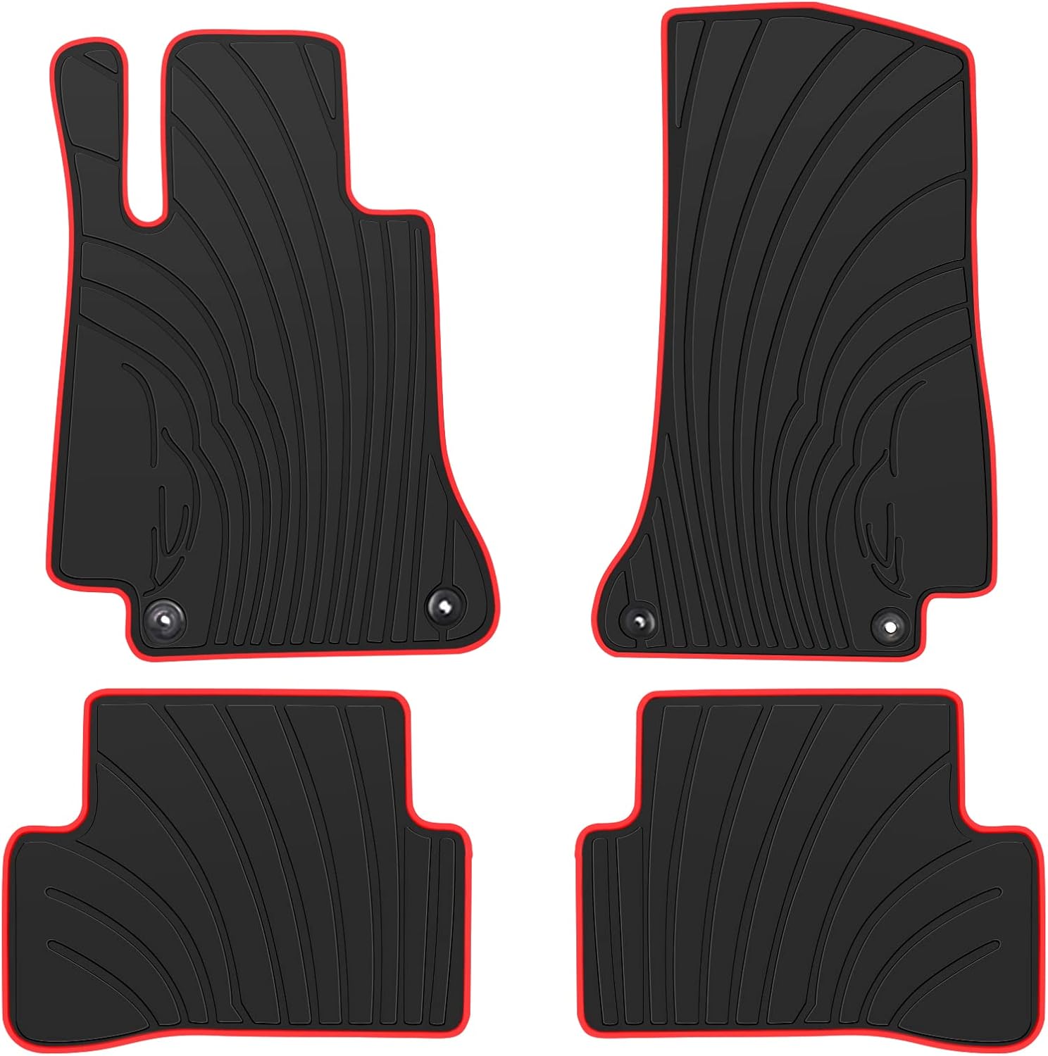 Custom Fit HD-Mart Auto Floor Mats for Mercedes Benz C-Class