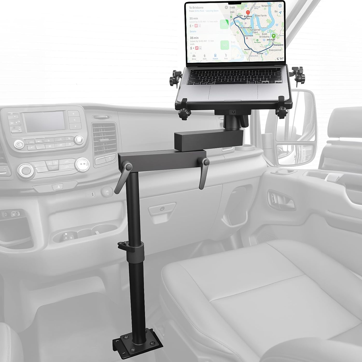 MELIPRON Van Laptop Mount for Ford Transit 2014-2023 Models
