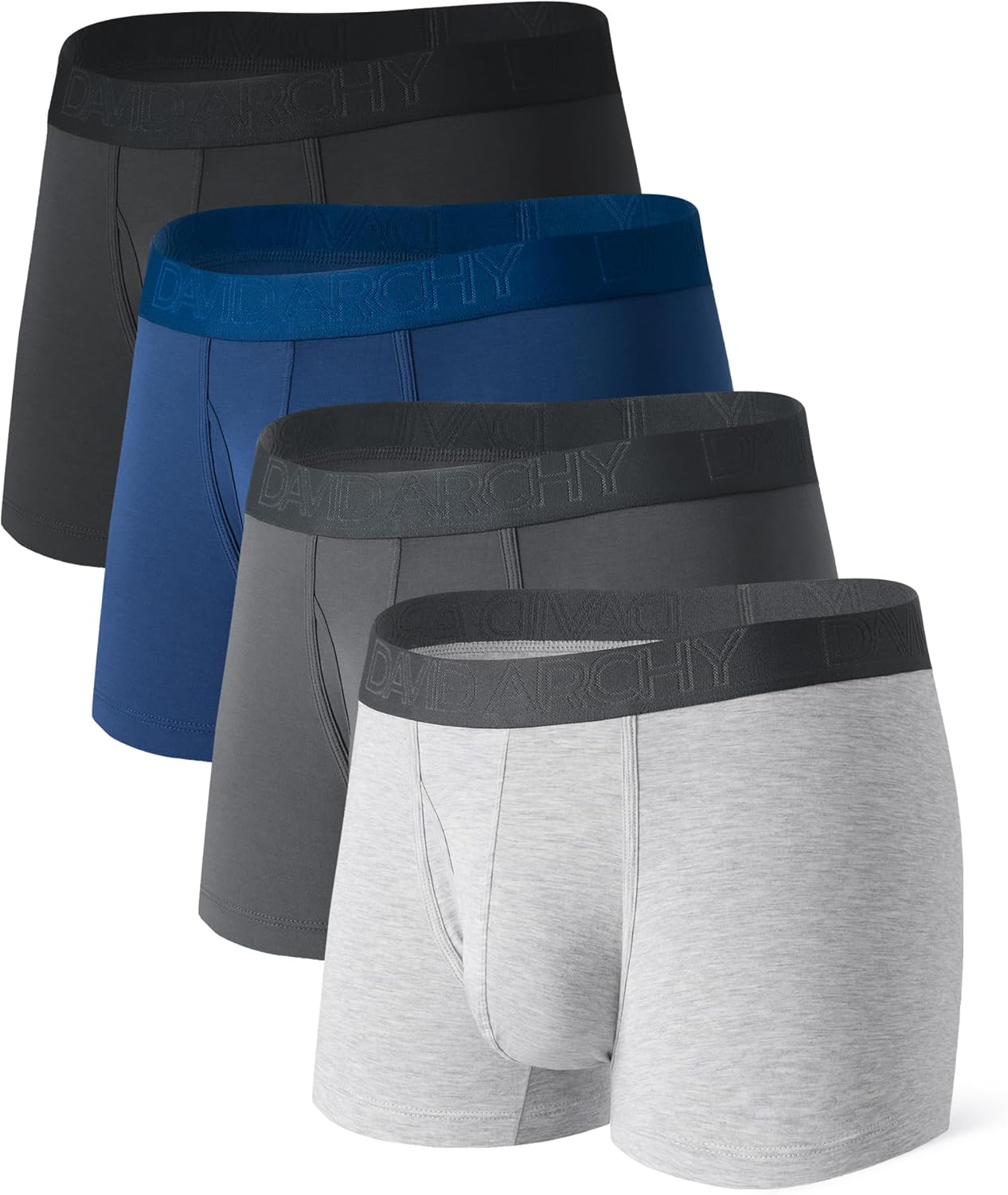 DAVID ARCHY Mens Underwear Boxer Briefs for Ultimate Comfort