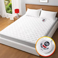 Heated Mattress Pad Twin Size - Electric Bed Warmer with Preheat