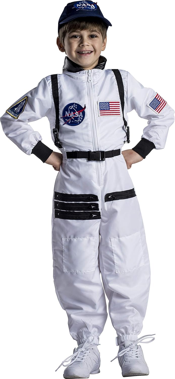 Kids NASA Astronaut Costume for Realistic Space Adventures