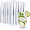 14 oz Clear Plastic Cups 200 Pack - Heavy Duty Disposable Cups