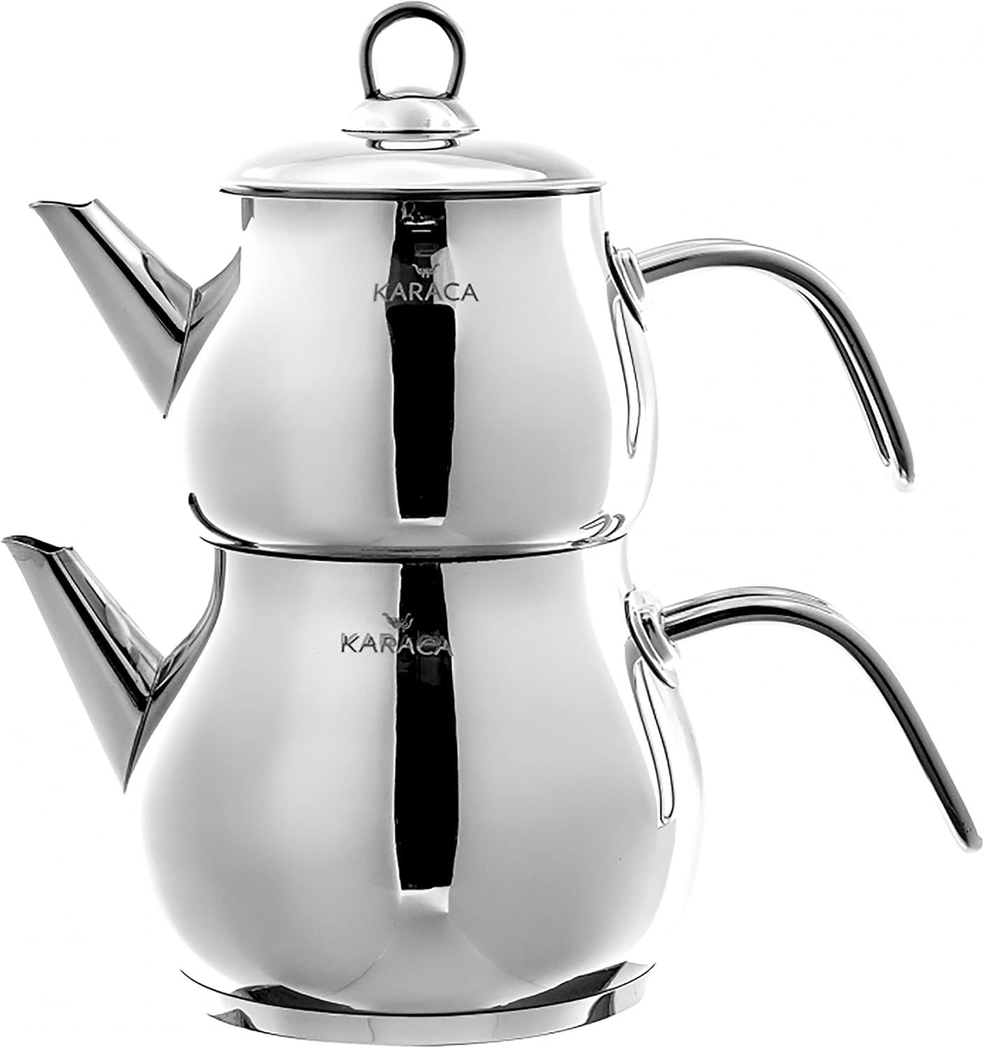 Karaca Layla Teapot Set: Elegant Turkish Teapot and Kettle