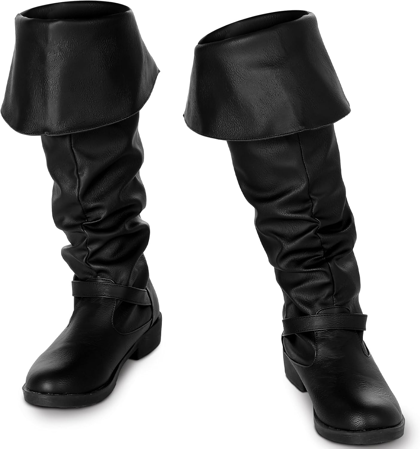 Medieval Pirate Boots for Men - Gothic Cosplay Costume Footwear