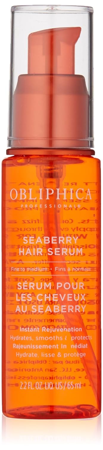 Obliphica Seaberry Leave in Hair Serum for Fine & Medium Hair