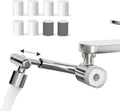 Frizzlife Splash-proof Sink Faucet Extender with Filter - 3-Mode Spray