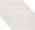 Pure Linen Placemats Set of 6 14 x 19 in - Light Natural