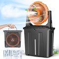 Ausic 9L Bucket Portable Misting Fan for Outdoors - Rechargeable