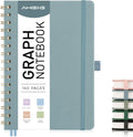 Graph Paper Notebook A5 Grid Journal - Thick 100 gsm Paper
