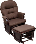 HOMCOM Nursery Glider Rocker: Cozy Comfort & Stylish Design