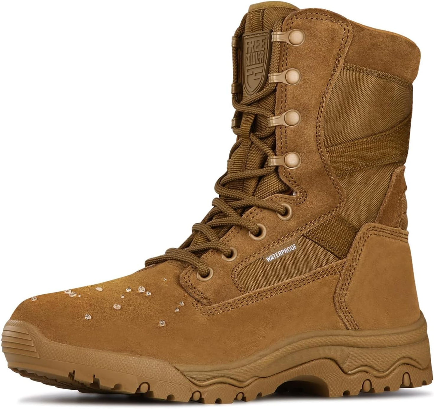 FREE SOLDIER Men's Tactical Boots - Lightweight Combat Boots