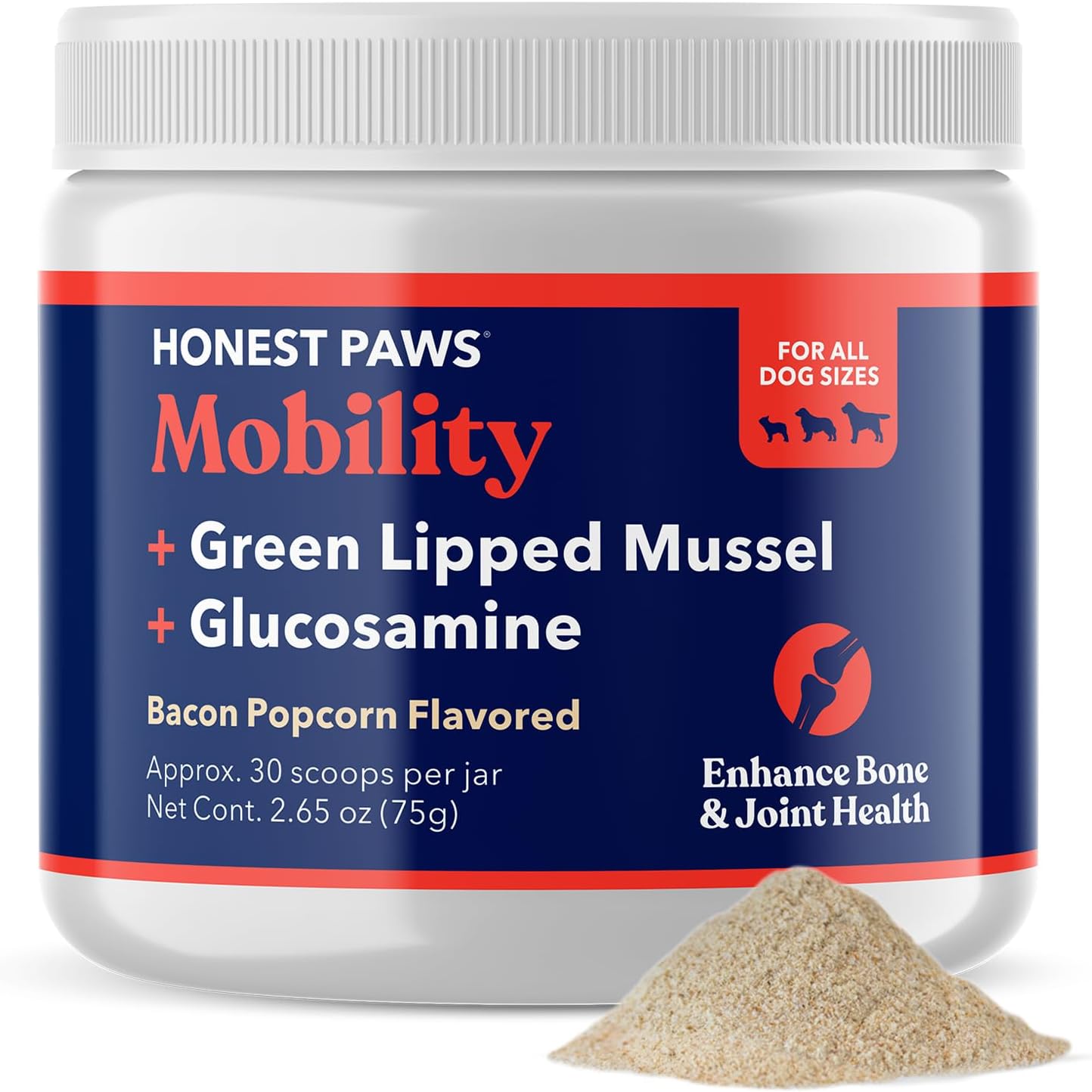 Honest Paws Joint Supplement for Dogs - Mobility & Health Support