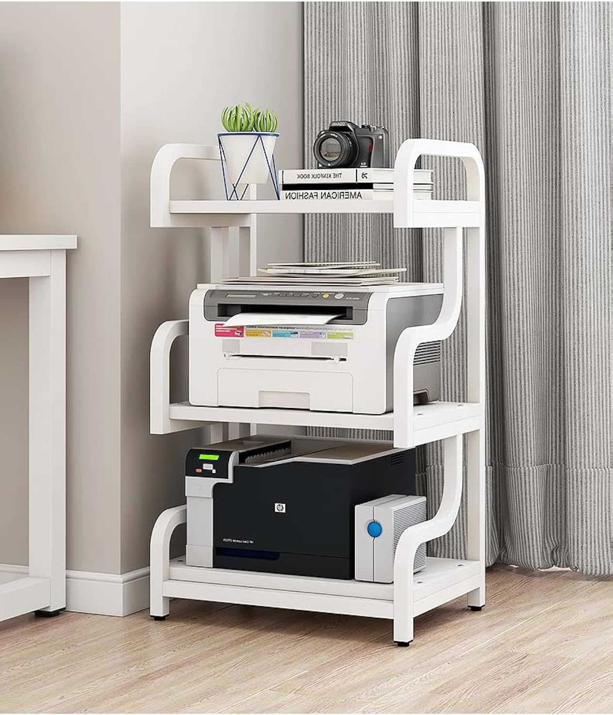 Natwind 3-Tier Printer Stand - Mobile Storage Solution