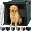 GORILLA GRIP Dog Crate Cover for 42 in Wire Kennel - Light Reducing
