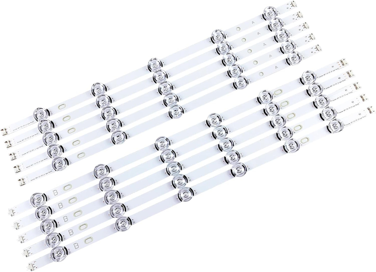 PANMILED 10pcs LED Backlight Strips for LG 55 in TV Models