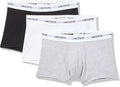 Premium Men's Tricolor Waistband Cotton Trunks 3-Pack by Lacoste