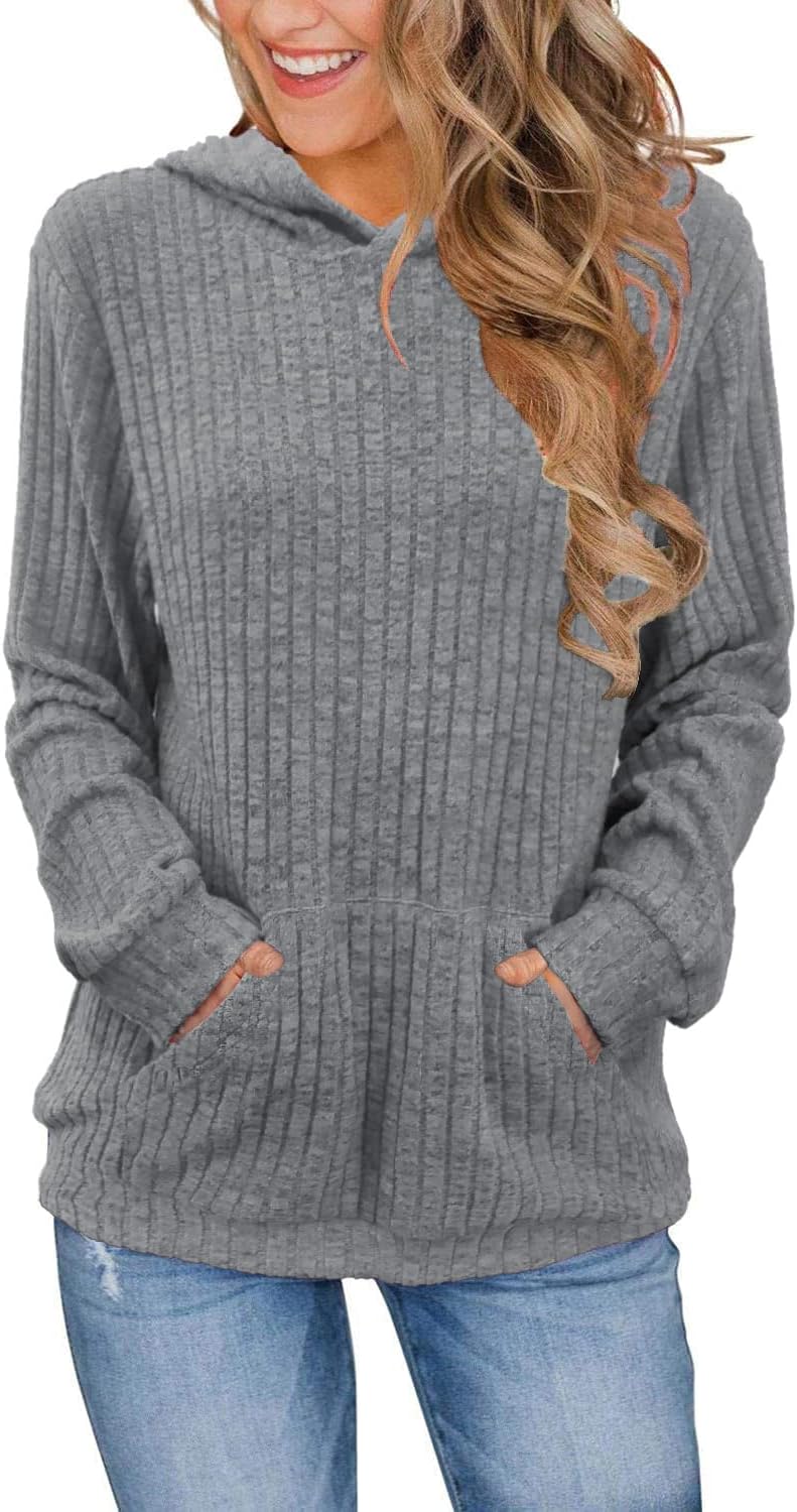 Bosmeer Women's Hoodie with Kangaroo Pocket for Fall Comfort