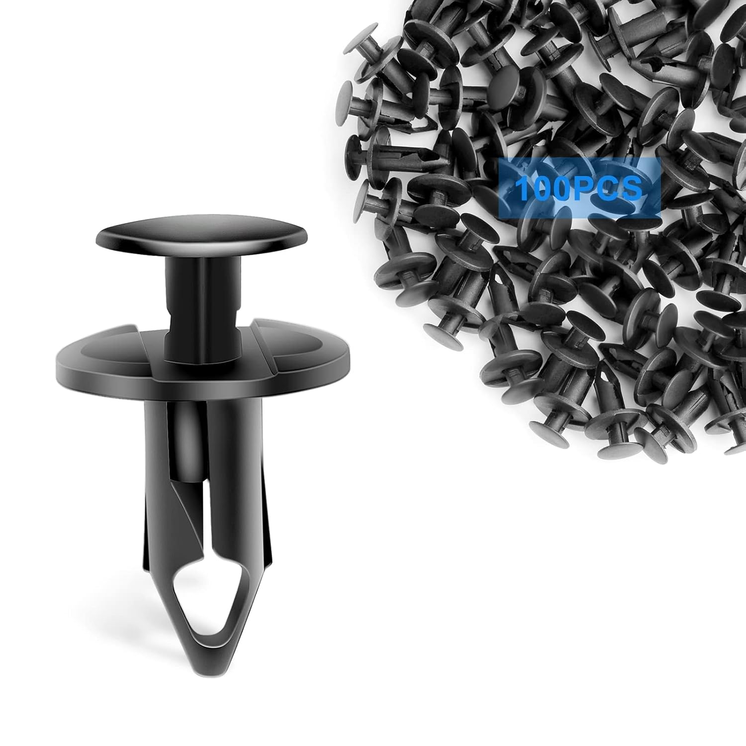 Secure Your Bumper! Yesker 8mm Car Bumper Clips - 100PCS
